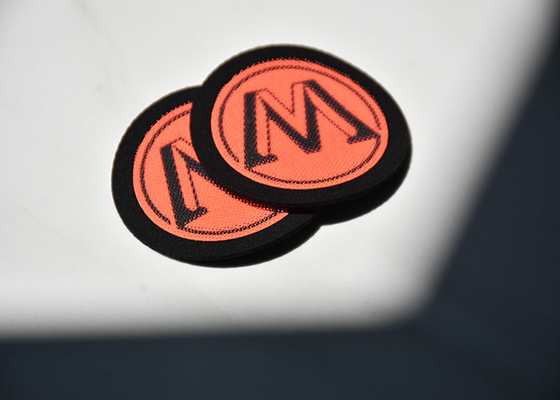 Microfiber Printed Silicone Custom Clothing Patch 1.8mm Transparent