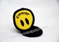 40mm Hooked Velcro Custom Embroidered Patches For Clothing Badges