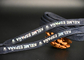 Custom Printing Shiny Flat Cotton Tape Ribbon Cord For Clothing