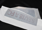 Custom 1mm Silicone Logo Heat Transfer Labels Printing For Clothing