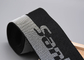 White Silicone Dots Non Slip Elastic Band For Garments Custom Printed