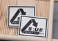 Custom Silicone Black Logo Screen Printed Labels For Clothing