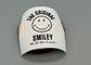 White Twill Custom Woven Label Printed Silicone Logo For Clothing