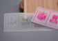Customized Transparent TPU Printing Shiny Silicone Logo For Clothing