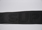 SGS Customized 35mm Black Jacquard Elastic Band For Clothing