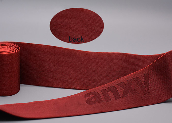 Jacquard Technical Elastic Drawstring Cord For Garments Ski Suit