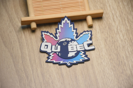 Customised Eco Friendly Coloured Base Silicone Printed Labels For Garments