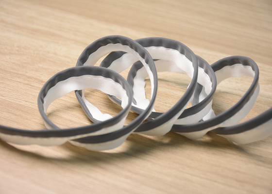 Customised Reflective Piping Tape Sewn Into Garment