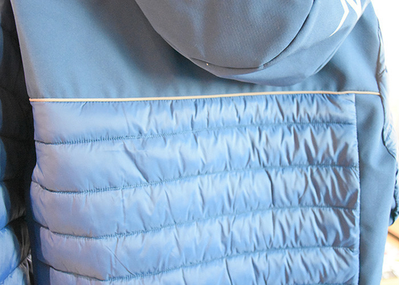 Customised Reflective Piping Tape Sewn Into Garment