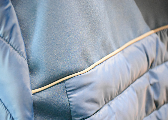 Customised Reflective Piping Tape Sewn Into Garment