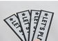 OEKO Flat Printing 3M Reflective Patches 8 Colorway Iron On Clothing Labels