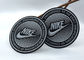 Embossed Round Nike Logo TPU 3M Reflective Labels For Sweatpants