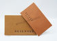 ODM Embossed Genuine Leather Patches For Clothing And Home Textiles