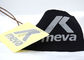 Flat Printing Sliver Reflective Heat Transfer Clothing Labels For Peaked Cap