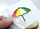 Mini Umbrella OEKO Heat Transfer Clothing Labels For Kids Bag Toys