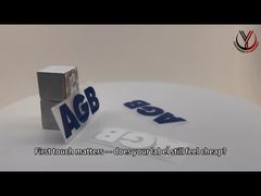 Custom 3.5cm 3 Colors Silicone Heat Transfer Labels For Clothing