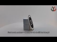 Round Soft Iron On Tatami Patch Custom Clothing Patch With Hot Melt Glue