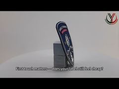 3D Football Team Patches Nylon Custom Clothing Patch High Density