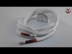 Custom 30cm 100% Polyester Drawstring Cord For Clothing