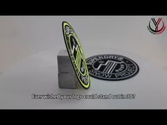 A Closer Look: Custom Silicone Logo Heat Transfer Clothing Labels TPU Printed