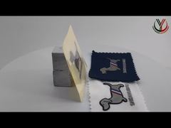 See Why Choose TPU Two Colour Debossed Logo Heat Transfer Labels For Garments