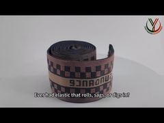 View Double Sided Recycled Jacquard Elastic Band Custom 40mm For Garments Demo