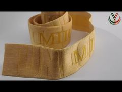 See Why Choose Custom Branded Logo 52mm Jacquard Elastic Band With Double Sided Material