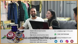 Custom Woven Labels Printing Ink for Garments