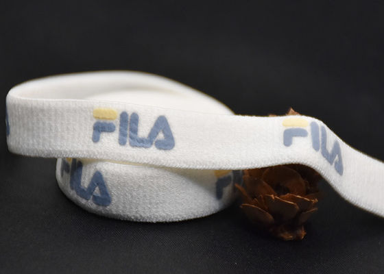 1cm 100% Cotton Underwear Elastic Band Custom Printed Washable