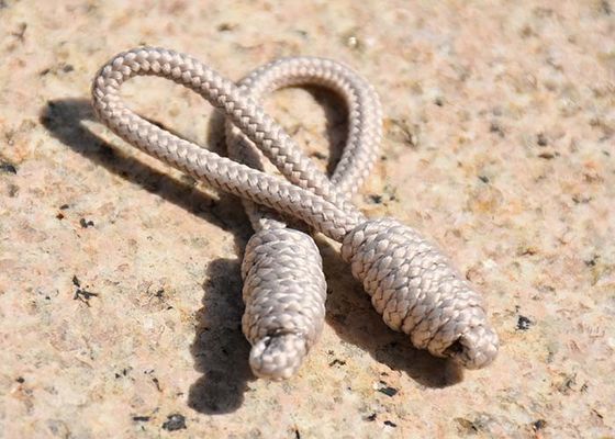 Eco Friendly Garments Polyester Drawstring Cord 6cm Non Stretch