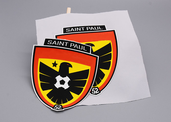 1.0mm Silicone Heat Transfer Clothing Labels For Football Garment