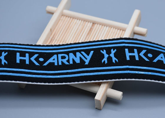 40mm Cotton Non Slip Elastic Band With Printed Silicone Logo