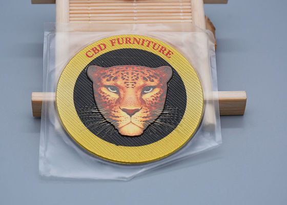 TPU Material Embossed Logo Heat Transfer Label For Clothing