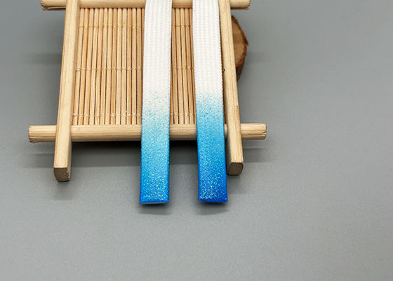 30cm Long Clothing Polyester Drawstring Cord With Shiny Silicone Drops On Both Ends