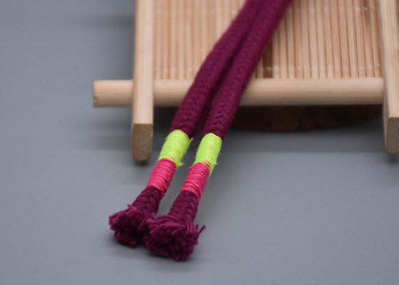Custom 30cm 100% Polyester Drawstring Cord For Clothing