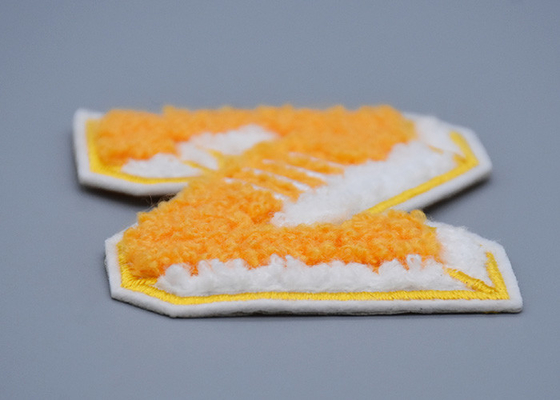 Towel Embroidery Patch Eco Friendly For Clothing Good Washable