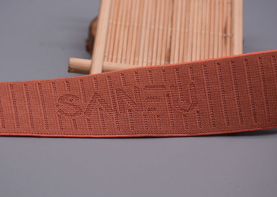 25mm Recycled Jacquard Elastic With Single Side  For Garment