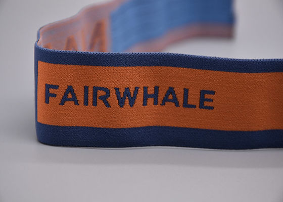 Custom 35mm Recycled Jacquard Elastic Band Double Sided For Garments