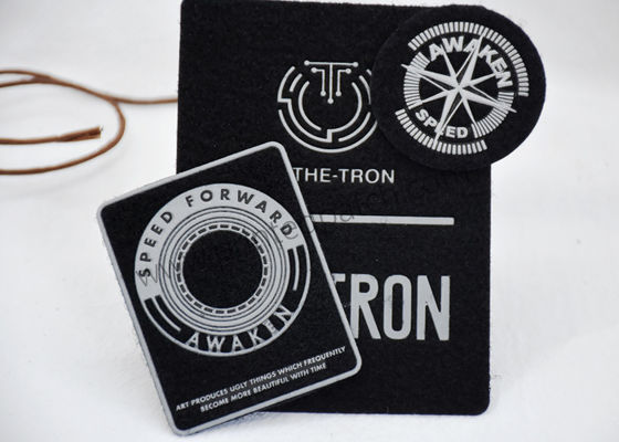 Black SGS 5cm 3M Reflective Velcro Patch High Frequency Technic