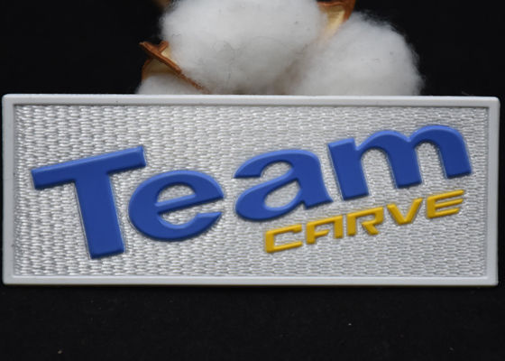 Tatami Fabric Custom Clothing Patch 3D Silicone Heat Transfer Patches