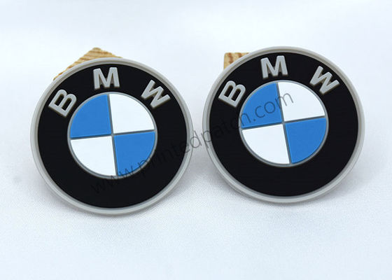 Custom Rubber Logo Patch Embossed BMW PVC Patches For Hats