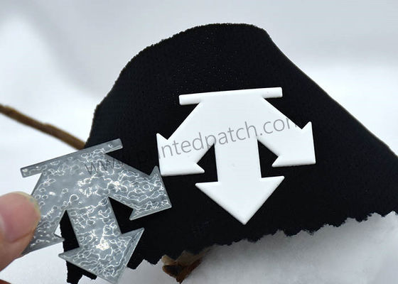 OEM 3D Silicone Heat Transfer Clothing Labels OEKO-TEX Certification