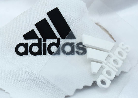 3d Silicone Rubber Heat Transfer Clothing Labels For Hats , Sportswear